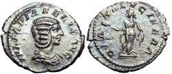 Ancient Coins - Julia Domna (mother of Caracalla) AR Denarius. Rome, AD 211-217.