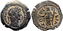 Ancient Coins - EGYPT. Alexandria. Hadrian, 117-138. Rare.