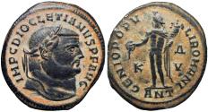 Ancient Coins - Diocletian. AD 284-305. Æ