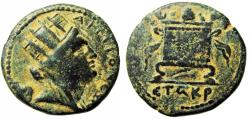Ancient Coins - Syria, Seleucis and Pieria. Antiochia ad Orontem. Pseudo-autonomous issue under Vespasian. A.D. 69-79. AE