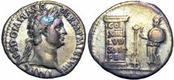 Ancient Coins - DOMITIAN. 81-96 AD. AR Denarius (18mm, 3.29 g, 7h). Struck 88 AD.