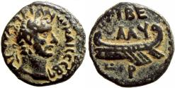 Ancient Coins - JUDAEA, Galilee. Tiberias. Hadrian. 117-138 AD. lovely example.