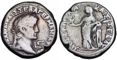 Ancient Coins - EGYPT, Alexandria. Claudius, with Messalina. AD 41-54. BI Tetradrachm.