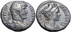 Ancient Coins - EGYPT, Alexandria. Hadrian, with Sabina. AD 117-138.