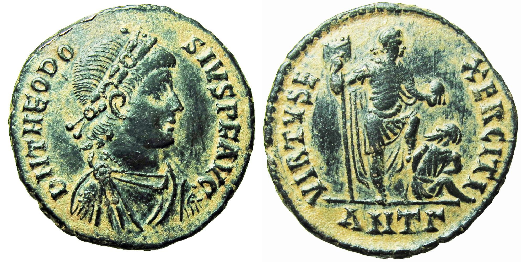 Theodosius I. A.D. 379-395. Æ | Roman Imperial Coins