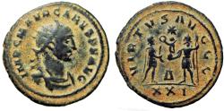 Ancient Coins - Carus AE Antoninianus. 282-283 AD.