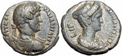 Ancient Coins - EGYPT, Alexandria. Hadrian and Sabina. AD 117-138.