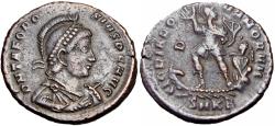 Ancient Coins - Theodosius I Æ Centenionalis. Cyzicus, AD 379-383.
