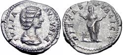 Ancient Coins - Julia Domna. Augusta, AD 193-217.