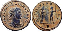 Ancient Coins - Aurelian AD 270-275.