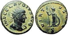 Ancient Coins - Claudius II Gothicus. A.D. 268-270. AE