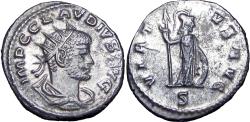 Ancient Coins - Claudius II Gothicus. A.D. 268-270. AE antoninianus.
