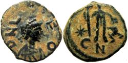 Ancient Coins - Leo I. A.D. 457-474. Æ nummus.