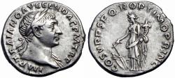 Ancient Coins - Roman Empire, Trajan, (AD98-117).
