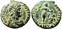Ancient Coins - Theodosius I. A.D. 379-395. Æ