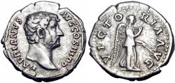 Ancient Coins - HADRIAN. 117-138 AD. AR Denarius.