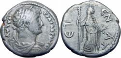 Ancient Coins - EGYPT, Alexandria. Hadrian. 117-138 AD. Only example ever online.
