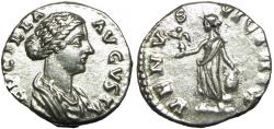 Ancient Coins - Lucilla. Augusta, AD 164-182. AR Denarius.