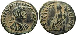 Ancient Coins - Trans Jordan , Decapolis. Petra. Hadrian. 117-138 AD.