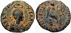 Ancient Coins - Aelia Eudoxia. Augusta, AD 400-404. 