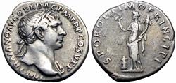 Ancient Coins - Trajan (AD 98-117). AR denarius.