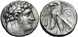 Ancient Coins - PHOENICIA, Tyre. 126/5 BC-AD 65/6. JUDAS' 30 PIECES OF SILVER.