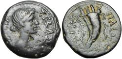 Ancient Coins - EGYPT, Alexandria. Livia, wife of Augustus, mother of Tiberius. Augusta, 14-29 AD.
