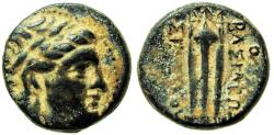 Ancient Coins - Seleukid Kingdom. Possibly Sardeis. Antiochos II Theos 261-246 BC