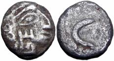 Ancient Coins - Northwest Arabia, Lihyan AR Hemidrachm . Imitating Athens, circa 2nd-1st century BC. unique Hemidrachm.