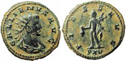 Ancient Coins - Gallienus AR Antoninianus. Antioch, AD 266-267