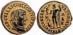 Ancient Coins - Licinius I Æ Nummus. Alexandria, AD 315-316.