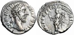 Ancient Coins - Commodus. AD 177-192. AR Denarius .