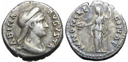 Ancient Coins - Sabina. Augusta, AD 128-136/7.