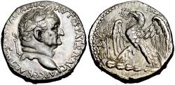 Ancient Coins - SYRIA, Seleucis and Pieria. Antioch. Vespasian, 69-79.  Stunning portrait !!!