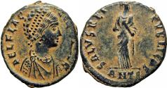 Ancient Coins - Aelia Flaccilla. Augusta, AD 379-386/8.