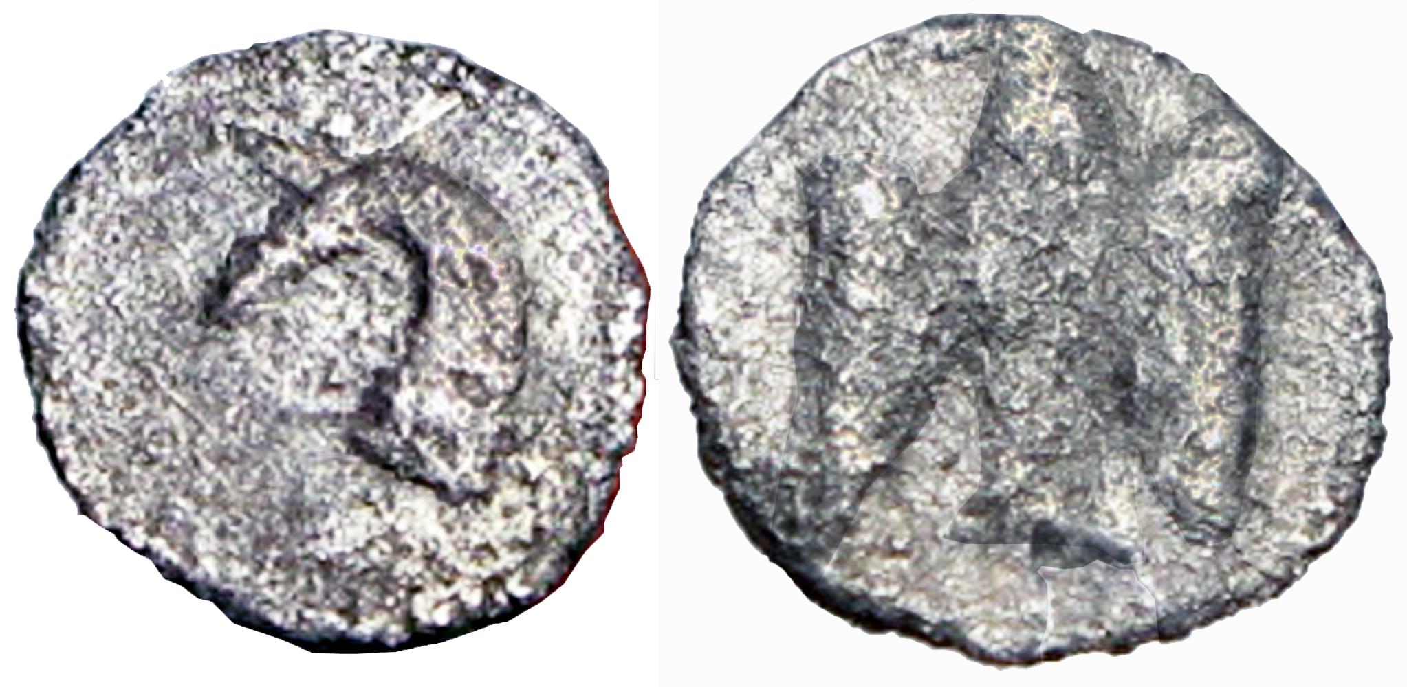 Achaemenid Province (Yehud). Anonymous. Circa 375-332 BCE. Extremely rare.