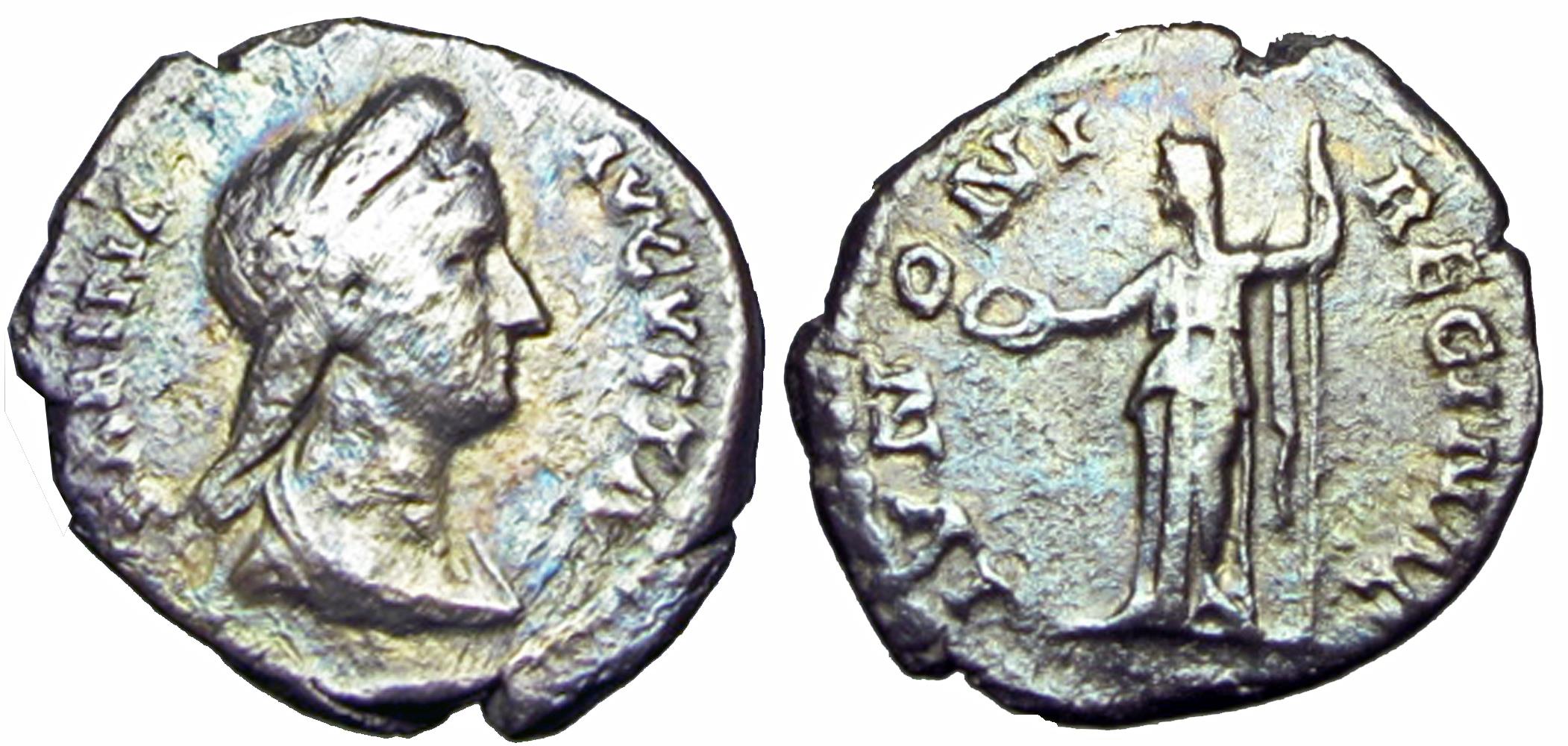 Sabina. Augusta, AD 128-136. | Roman Imperial Coins