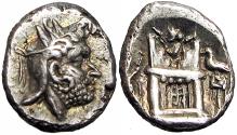 Ancient Coins - Kingdom of Persis. Uncertain king I. 2nd century B.C. AR hemidrachm 
