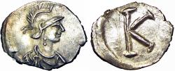 Ancient Coins - CONSTANTINOPOLIS. AR Third Siliqua.