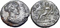 Ancient Coins - EGYPT, Alexandria. Faustina Junior. Augusta, AD 147-175.