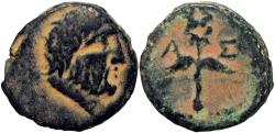 Ancient Coins - JUDAEA, Ascalon. temp. Augustus(?). 27 BC-AD 14. Rare, none in CoinArchives.