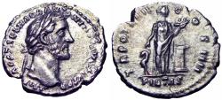Ancient Coins - Antoninus Pius Denarius.(3.10)g 152-153 AD. IMP CAES T AEL HADR ANTONINVS AVG PIVS PP