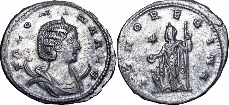 Salonina. Augusta, AD 254-268. Roman Imperial Coins