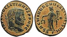 Ancient Coins - Diocletian. A.D. 284-305. Æ follis