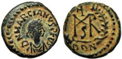 Ancient Coins - MARCIAN. 450-457 AD. Æ Nummus.