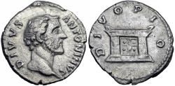 Ancient Coins - Divus Antoninus Pius. Died AD 161.