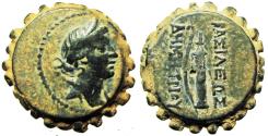 Ancient Coins - Seleukid Kingdom. Demetrios I Soter. 162-150 B.C. AE