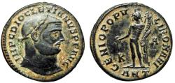 Ancient Coins - Diocletian. AD 284-305. Æ Follis