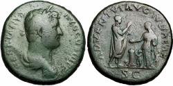 Ancient Coins - Judaea visit, Hadrian. AD 117-138. 
