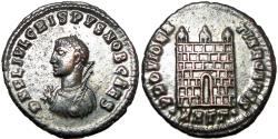 Ancient Coins - Crispus, Caesar, Silvered AE Follis.
